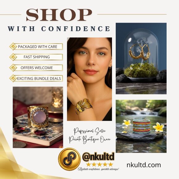 🆕Chic Elegance 18K Gold Plated Stainless Steel Mesh Trendy Hoop Earrings - Picture 4 of 13